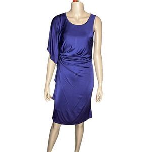 NWT 2B.Rych draped purple dress